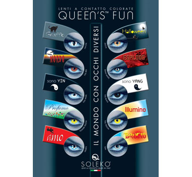 QUEEN'S FUN LENTI A CONTATTO COSMETICHE