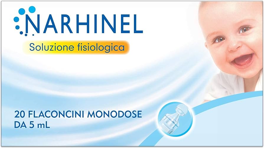 Narhinel soluzione fisiologica per lenti a contatto. 20 fiale da 5ml